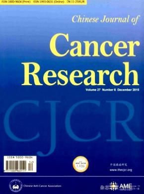 Chinese Journal of Cancer Research